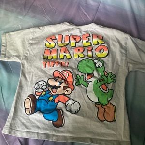 Super mario toddler boys shirt